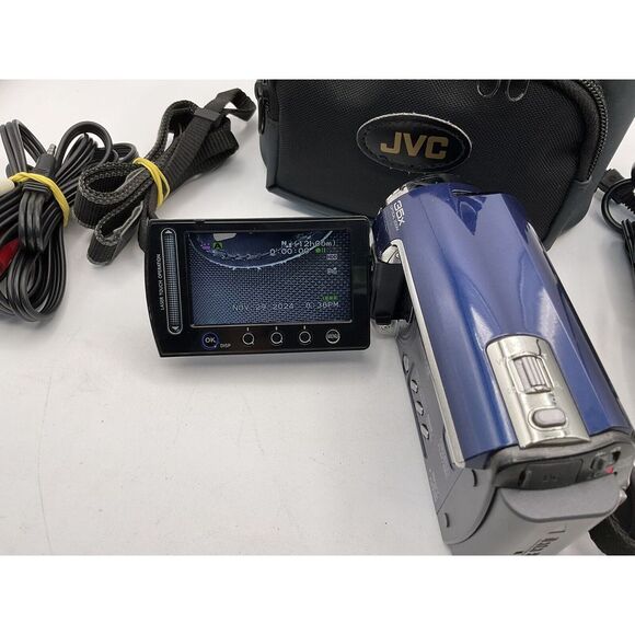 JVC Everio GZ-MG330AU Camcorder Bundle 30GB HDD 35x Optical Zoom WORKS Remote - Picture 6 of 9